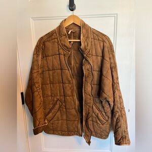 Dolman quilted jacket Free People